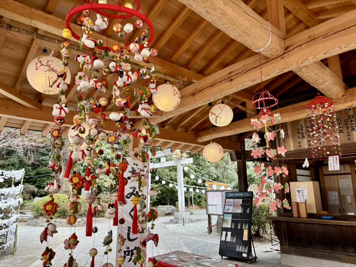 秦野　出雲大社相模分祠　梅まつり　社務所（授与所）