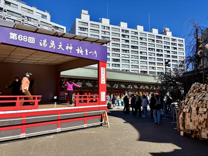 文京区　湯島天満宮　梅まつり