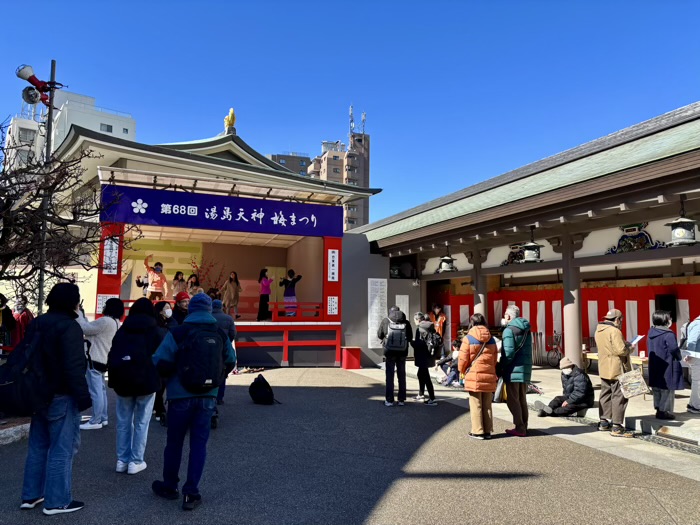 文京区　湯島天満宮　梅まつり