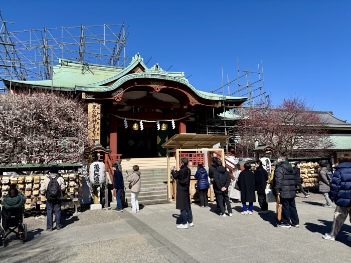 江東区　亀戸天神社　梅まつり