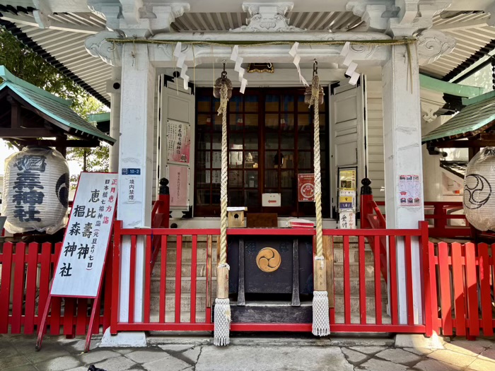 日本橋　椙森神社　社殿