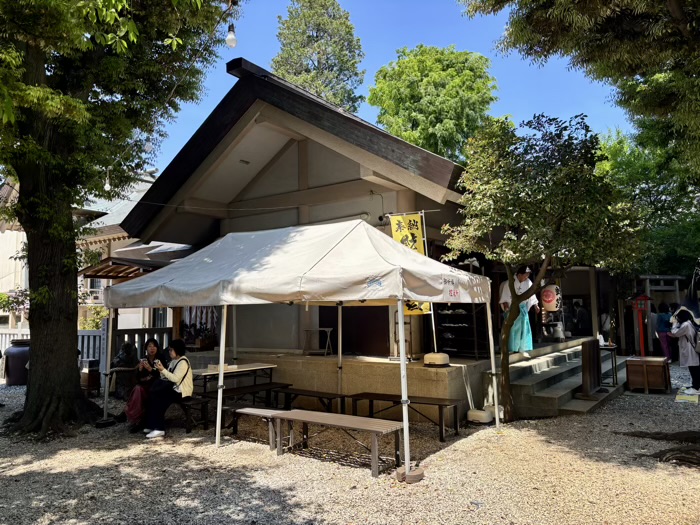 戸越公園　蛇窪神社　白蛇祈願（巳の日・己巳の日特別祈願）