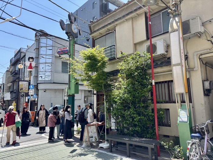 戸越公園　蛇窪神社　へびくぼ市　和菓子屋さん「越路」