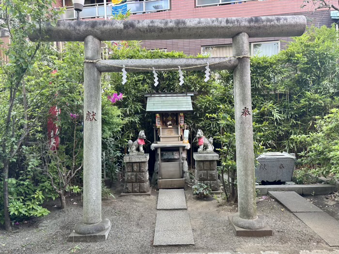 世田谷　池尻稲荷神社　水神社