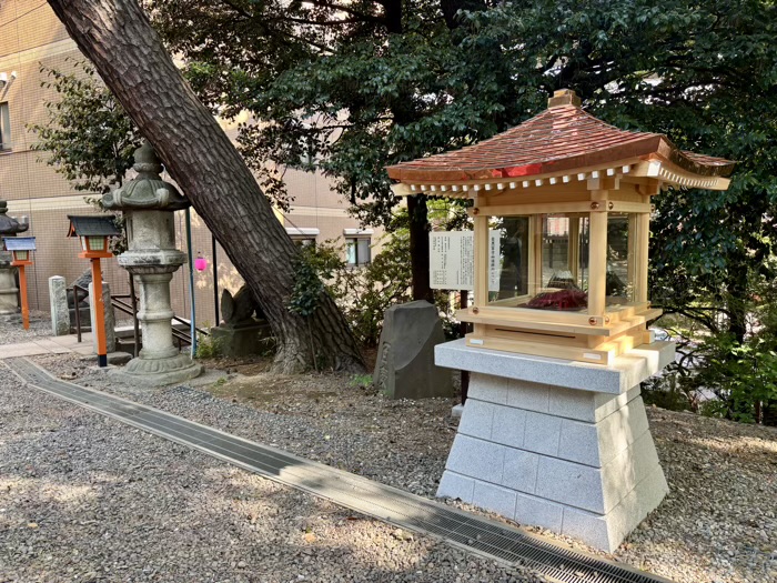 池尻大橋　上目黒氷川神社　富士山遥拝所