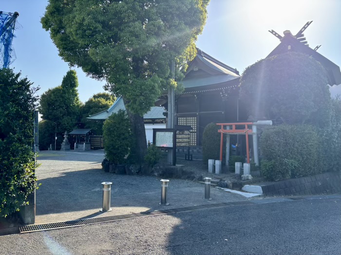 鷺沼　有馬神明神社　稲荷神社