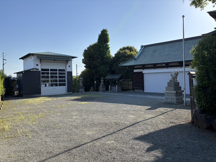 鷺沼 有馬神明神社 境内