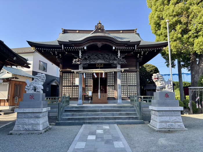 鷺沼　有馬神明神社