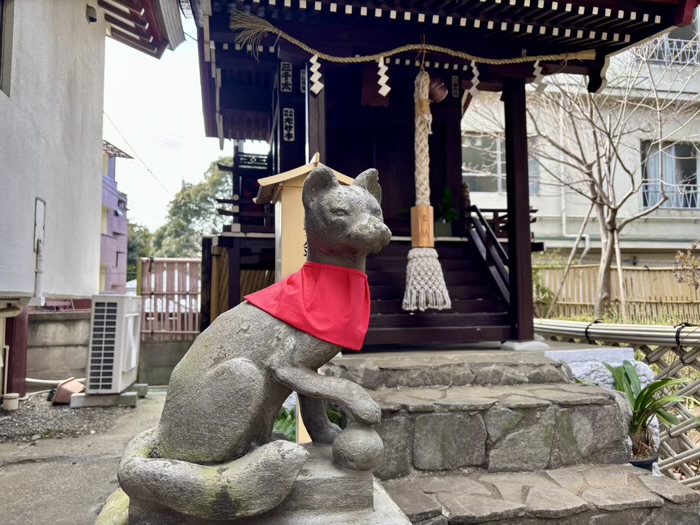 新宿　多武峯内藤神社　境内社・稲荷神社
