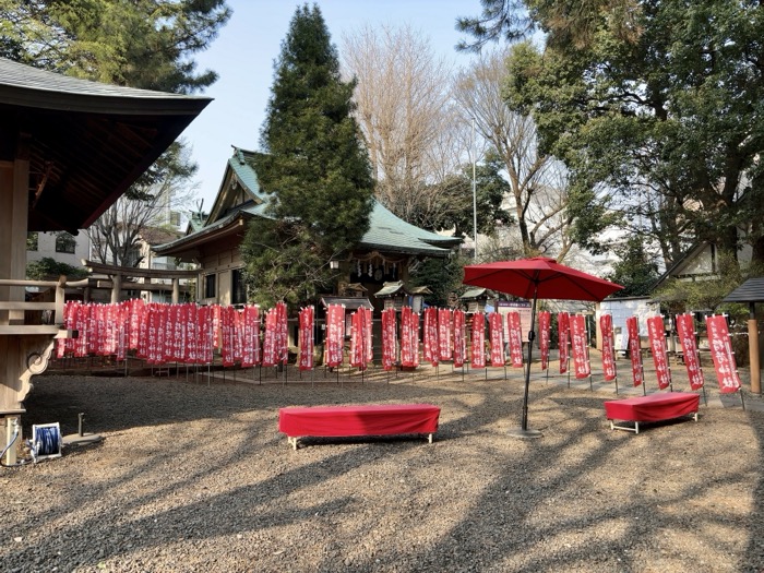 池尻大橋 上目黒氷川神社 稲荷神社