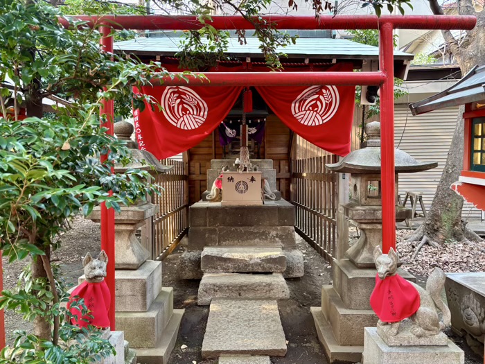 池尻大橋　上目黒氷川神社　稲荷神社