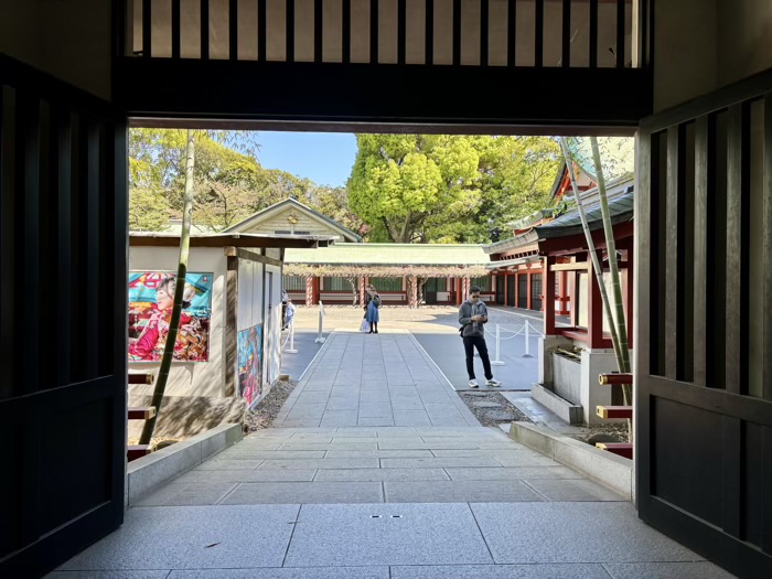 赤坂　日枝神社　南神門