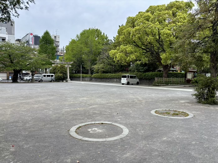 川崎　稲毛神社　境内