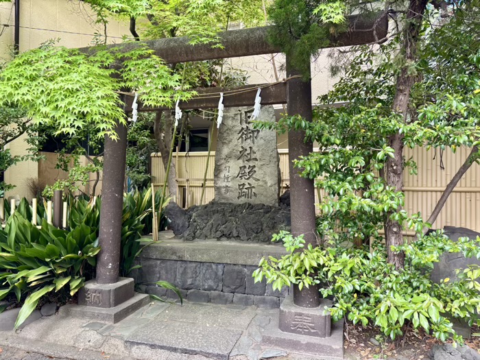 川崎　稲毛神社　旧御社殿跡