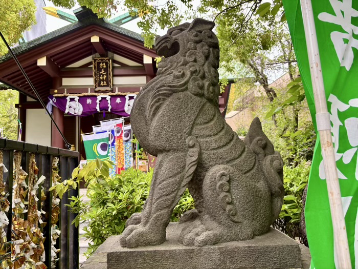 川崎　稲毛神社　狛犬