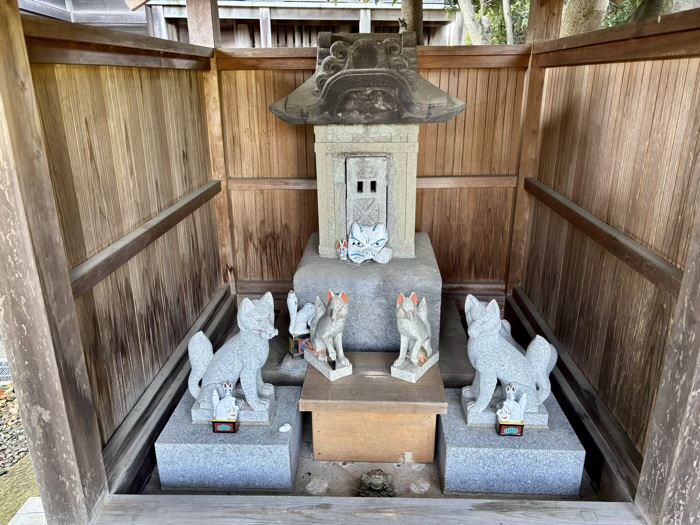 鷺沼　有馬神明神社　稲荷神社