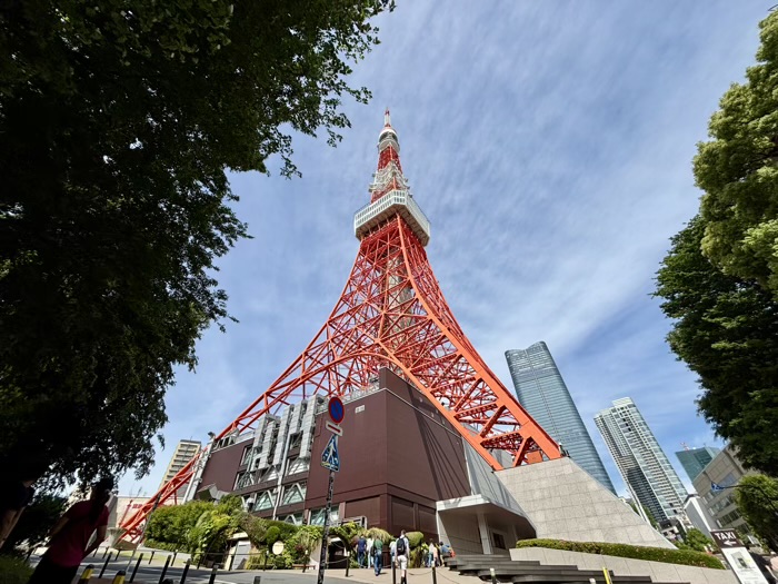 東京 もみじ谷 東京タワー