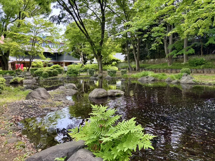 港区　増上寺塔頭 三縁山 宝珠院　弁天池