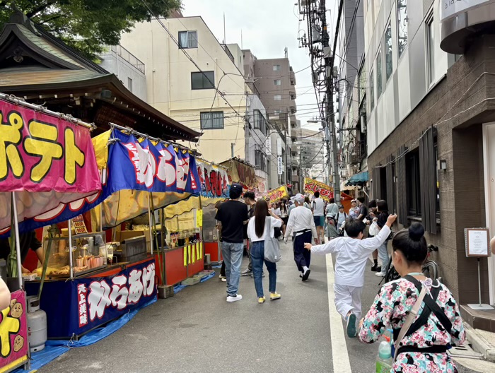 上野　稲荷町　下谷神社　例大祭（陰祭り）