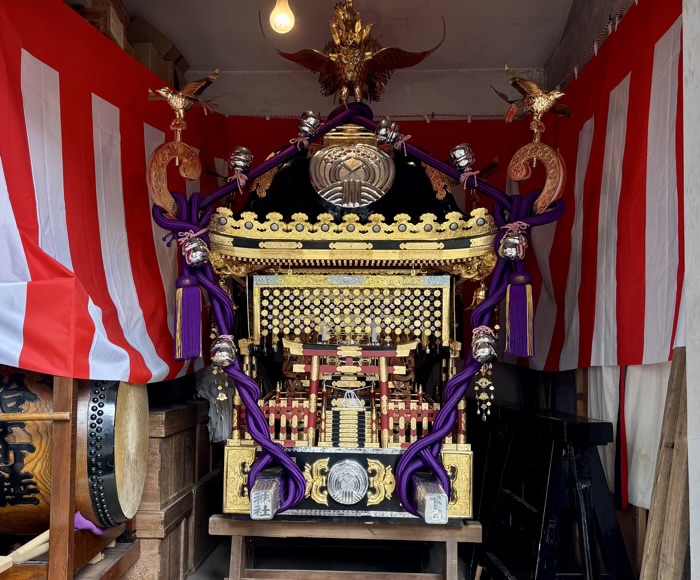 上野　稲荷町　下谷神社　例大祭（陰祭り）　本社神輿