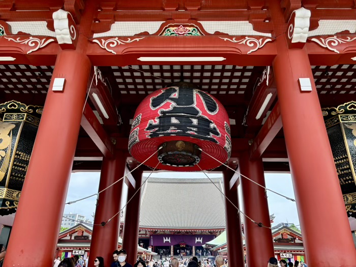 浅草神社　三社祭　宝蔵門（仁王門）