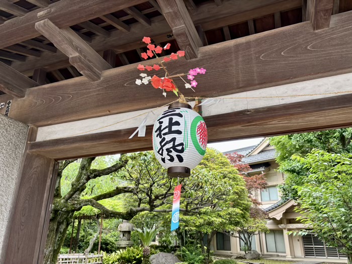 浅草　待乳山聖天　三社祭　御旅所