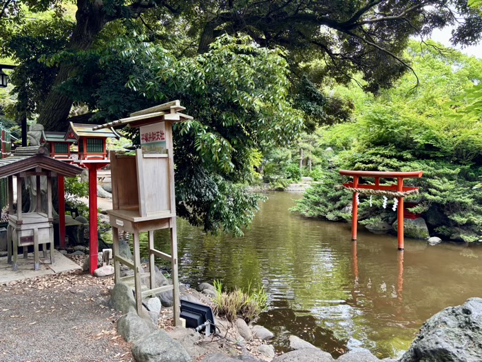 湘南　平塚八幡宮　弁財天社