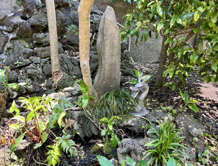 元町厳島神社　赤白龍神
