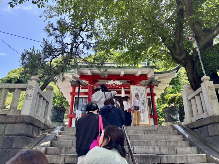 元町厳島神社　ブルガリアンローズフェスティバル元町