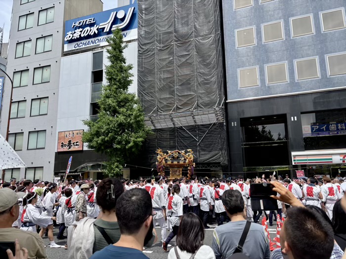 御茶ノ水　神田明神　神田祭　神輿宮入