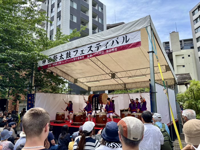 御茶ノ水　神田明神　神田祭　神田祭太鼓フェスティバル