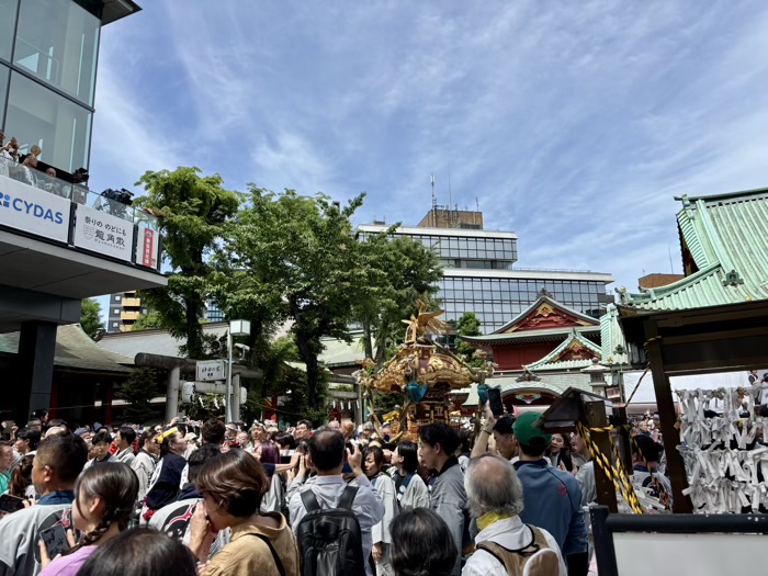 御茶ノ水　神田明神　神田祭　神輿宮入