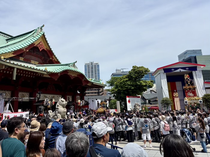 御茶ノ水　神田明神　神田祭　神輿宮入