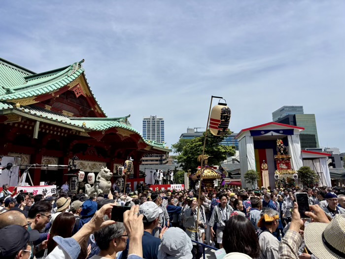 御茶ノ水　神田明神　神田祭　神輿宮入