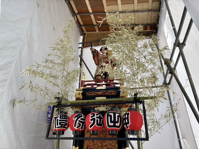 御茶ノ水 神田明神 神田祭 桃太郎人形山車