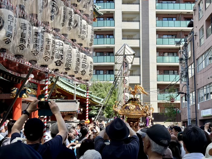 御茶ノ水　神田明神　神田祭　神輿宮入