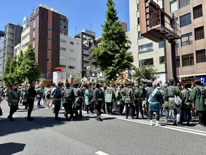 御茶ノ水　神田明神　神田祭　神輿宮入