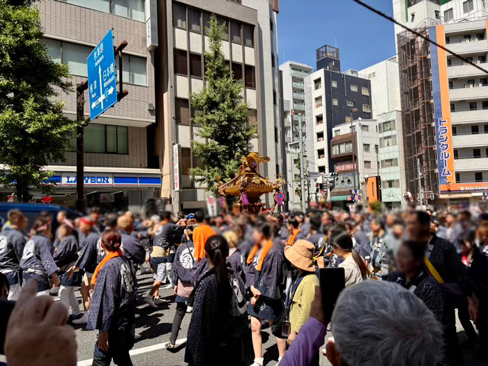 御茶ノ水　神田明神　神田祭　神輿宮入