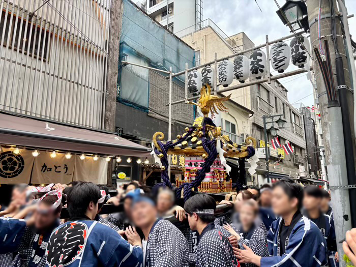 浅草神社　三社祭　町内神輿連合渡御