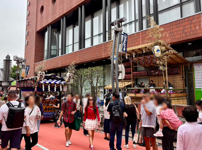 浅草神社　三社祭　町内神輿連合渡御
