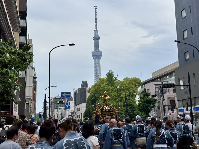 浅草神社 三社祭 町内神輿連合渡御