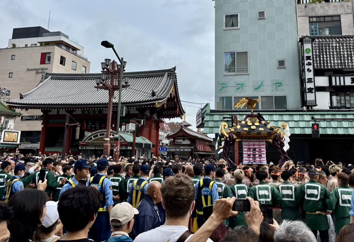 浅草神社　三社祭　宮神輿渡御　一之宮