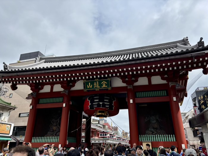 浅草神社　三社祭　雷門（風雷神門）