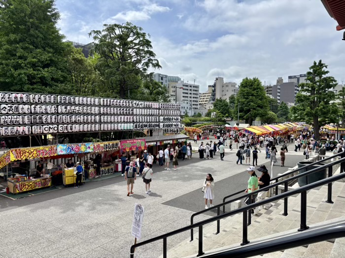浅草神社　三社祭　屋台