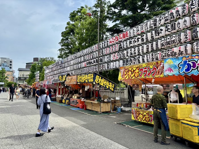 浅草神社　三社祭　屋台
