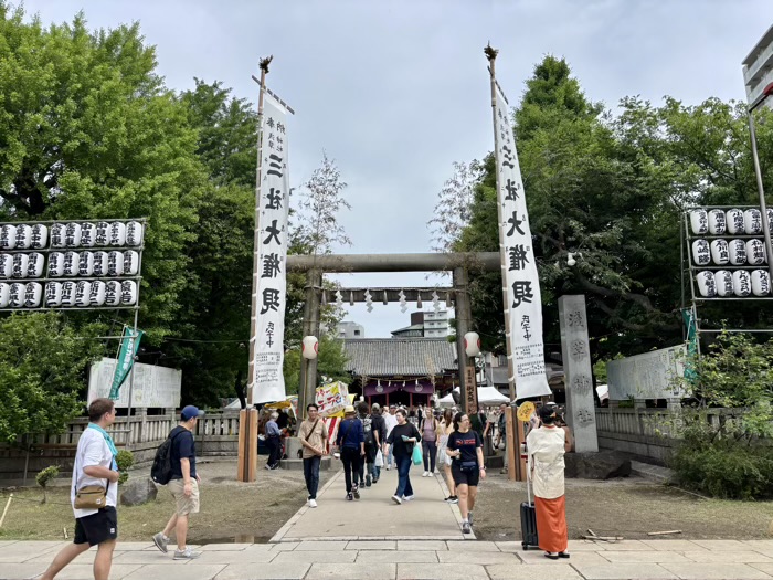 浅草神社　三社祭　
