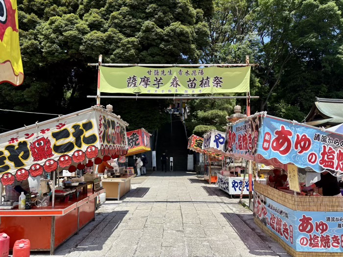 不動前　目黒不動尊　大縁日