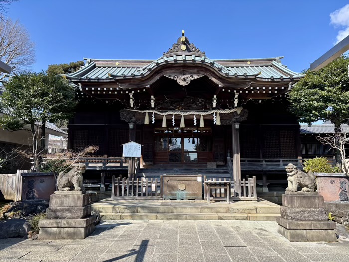 文京区　白山神社　社殿