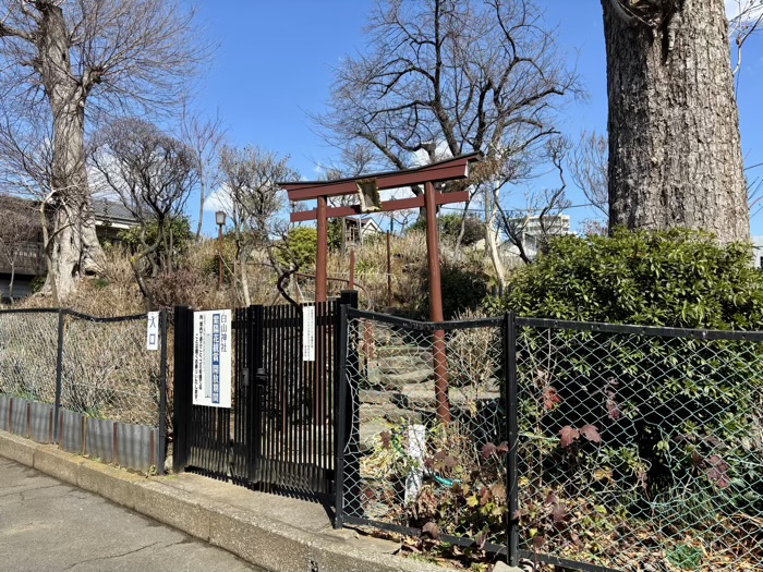 文京区　白山神社　浅間神社（富士塚）
