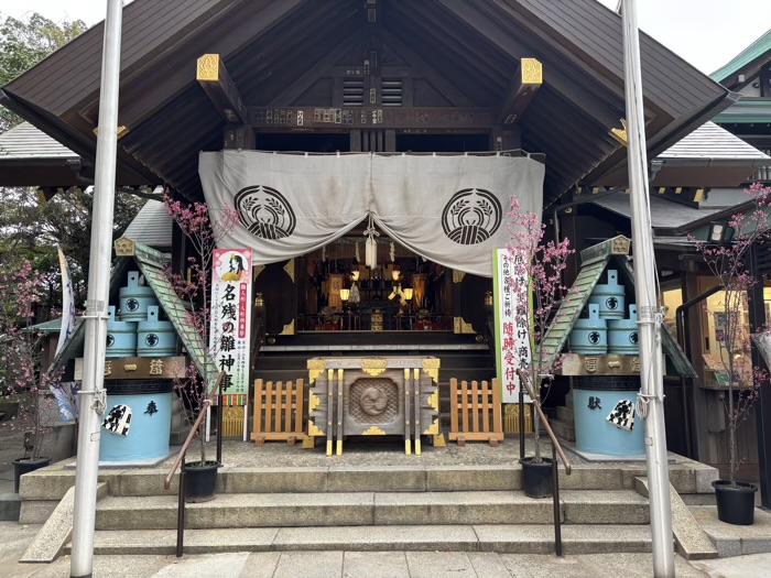 築地　波除神社　社殿